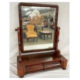 BURAL WALNUT VICT. SHAVING STAND