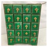 ORIENTAL APATHACARY CABINET 12X16