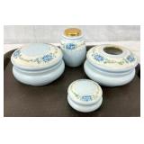 VINTAGE CHINA WARE DRESSER SET