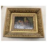 EARLY OIL ON CANVAS 10X8