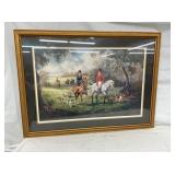 J GIBSON HUNT SCENE 39X29