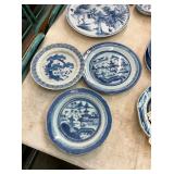 CHINESE BLUE SAUCERS AND OTHERS