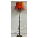 FOOTED VINTAGE FLOOR LAMP