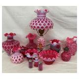 COLLECTION OF FENTON GLASS 
