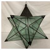 EARLY GLASS STAR LIGHT 