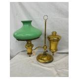 DUPLEX BB & CO. STUDENT LAMP W/SHADE