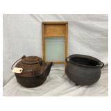 2G. & 8. G. CAST POTS 