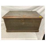 PIRM. SMALL BLANKET BOX W/ OLD PAINT