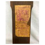 W/ ORIG. PAPER INSTRUCTION BACKING