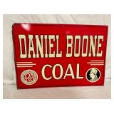 SST EMB. DANIEL BOONE COAL SIGN
