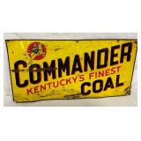 SST EMB. COMMANDER COAL KY SIGN