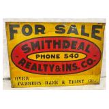 SST SMITHDEAL REALITY CO. SIGN