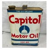 2G. CAPITOL MOTOR OIL CAN