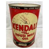 5QT. KENDALL 2000 MILE OIL CAN