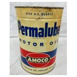 5QT AMOCO PERMALUBE CAN