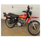 1978 HONDA XL125 MOTORCYCLE