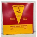 SST CHAMPION CHEMICALS SIGN