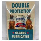 DOUBLE PROTECTION AMOCO WINDOW SIGN