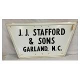 JJ STAFFORD & DONS GARLAND NC SIGN