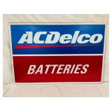 EMB. AC DELCO BATTERIES SIGN