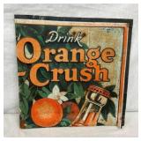 SST EMB. PARTIAL ORANGE CRUSH SIGN