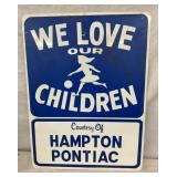 WE LOVE CHILDREN HAMPTON PONTIAC