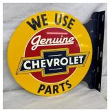 1980S DS CHEVROLET PARTS FLANGE SIGN