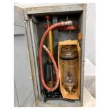1928 PUMP GAS TESTER W/ WOODEN BOX
