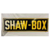 SSP SHAW BOX SIGN 60X18