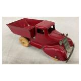 6" TIN LITHO DUMP TRUCK