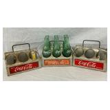 COCA COLA ALUM. CARRIERS AND BOTTLES