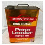 2G. PENN LEADER MOTOR OIL CAN