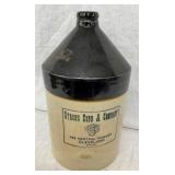STRONG COBB & CO STONEWARE JUG