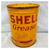 5LDS SHELL GREASE CAN W/ LID