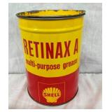 5LBS RETINAX A SHELL GREASE CAN