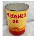 1QT. AEROSHELL OIL CAN