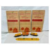 COLLECTION SHELL ITEMS BAGS, TRAIN,THERM