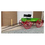 RESTORED JOHN DEERE BUCKBOARD WAGON 