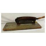 EARLY TOBACCO CUTTER 23X7