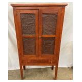 4 TIN PIE SAFE W/DRAWER 