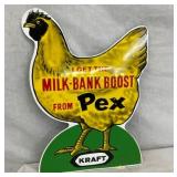 EMB. PEX MILK BOOST SIGN
