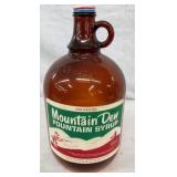 1G. AMBER MT. DEW JUG