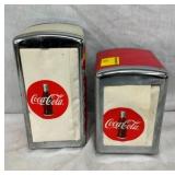COCA COLA NAPKIN DISPENSERS