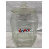 TALL LANCE JAR W/ LID