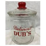 DELICIOUS DUBS STORE JAR 7X10