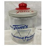 ENJOY TOMS TOASTED PEANUTS JAR