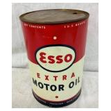 5QT. ESSO EXTRA MOTOR OIL CAN