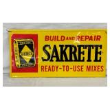 SST EMB. SAKRETE CEMENT MIX SIGN