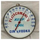 12" FLEISCHMANNS GIN N VODKA THERM.