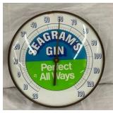 12" SEAGRAMS GIN THERMOMETER